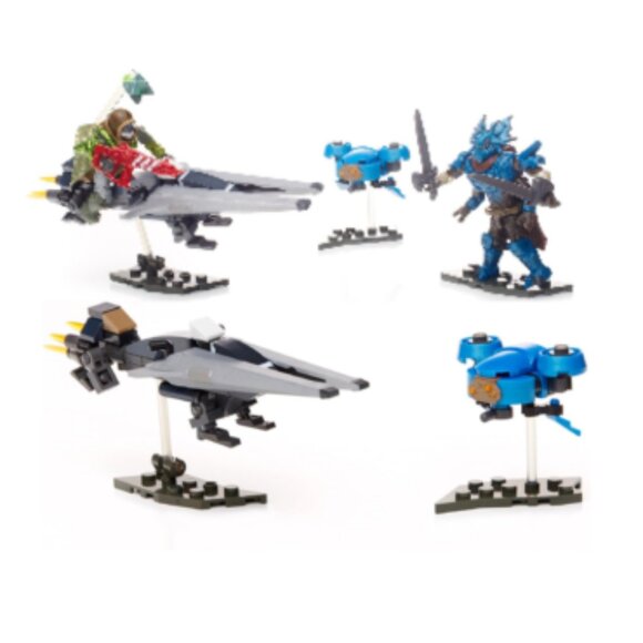 Mega Bloks S-10V Destiny Sparrow Building Kit Kids Playset 📦🏃🏻💨⚡🚚 - Picture 13 of 16